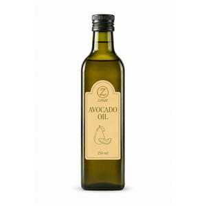 Aceite de Aguacate Virgen Orgánico Prensado en Frío, Grado Cosmético y Alimentario, Botella de Vidrio de 250 ml - Product Image 1