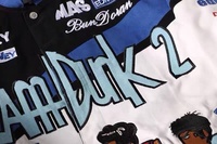 Veste bomber vintage personnalisée en gros, style varsity, grande taille, avec patch brodé, streetwear pour hommes
