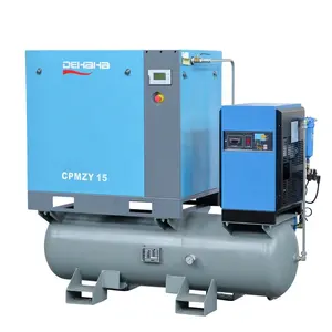 Compressor de ar 15kw 16bar certificado CE ASME para compressores compressor corte a laser