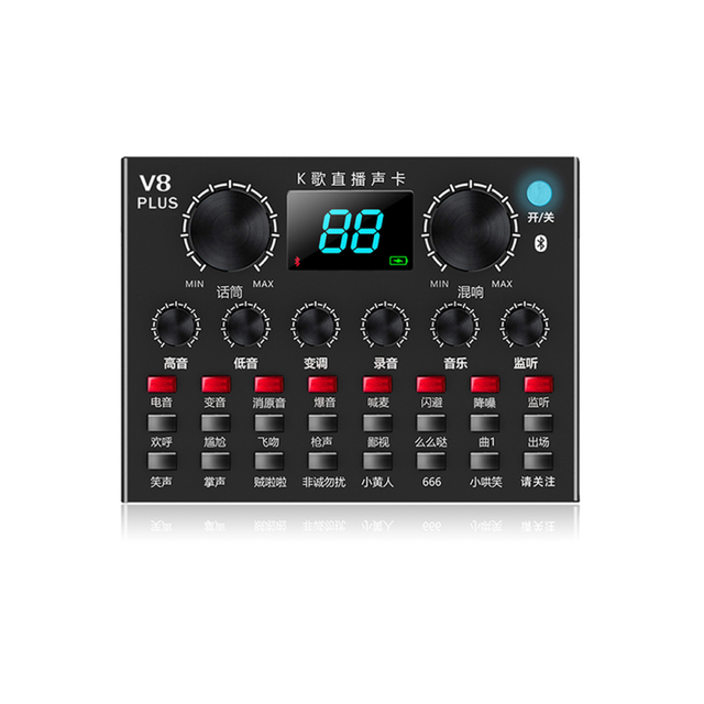 Hot Selling Studio Sound Card, 2-channel 3.5 Analog signal On-site Recording OTG Mobile/computer On-site Recording