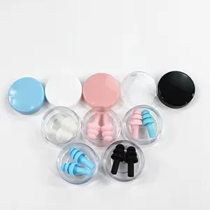 EASETRIP 2023 earplug warna kustom Anti kebisingan silikon telinga Plug tindik perlindungan pendengaran lembut berat telinga Plug