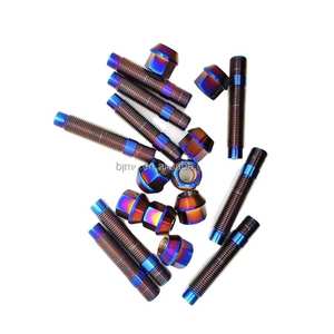 Outils de quincaillerie, fixations, boulons, vente en gros en Chine, conversion de goujons Gr5, écrou à oreilles en titane M14, écrous de roue M12, boulons, 20 à 49 pièces de boulons - Product Image 3