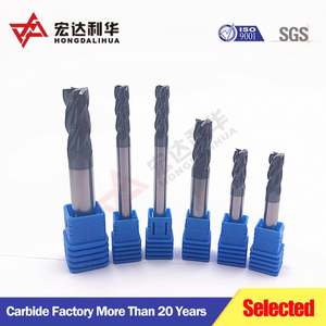 Fresa de carburo CNC de 65 HRC para procesamiento de aluminio - Product Image 5