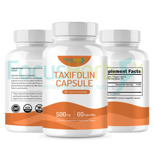 Focusherb suministro OEM Etiqueta Privada 98% dihidroquercetina polvo taxifolina cápsula - Product Image 2