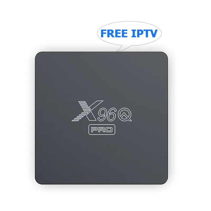 Pabrik ATV X96Q Pro Iptv kotak Tv Android 4k Player Set Top kotak Tv X96q Pro Wifi Android kotak TV