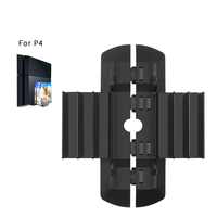 Support Vertical Slim pour Console de jeux PS4, accessoires, disque de rangement