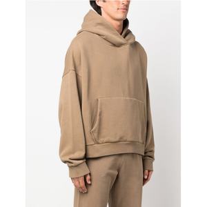 Unisex Vintage Acid Washed <b>Bulk</b> Hoodie Wholesale Custom Logo Drop Shoulder Boxy Pullover Hoodie & Sweatershirt - Product Image 2