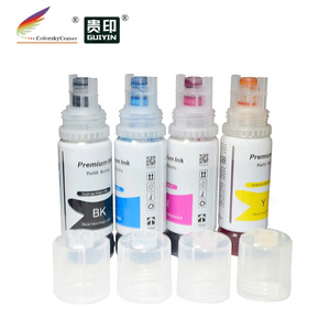 Encre de Recharge 102103 pour <span class=keywords><strong>Epson</strong></span> 522 544 T544 T522 <span class=keywords><strong>EcoTank</strong></span> ET-4700 ET-2726 ET-2720 ET-2715 ET-2714 ET-2712 ET-2711 ET-<span class=keywords><strong>2710</strong></span> 70ML - Product Image 2