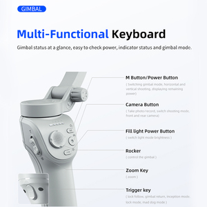 Estabilizador de <span class=keywords><strong>Gimbal</strong></span> de 3 Ejes <span class=keywords><strong>para</strong></span> Teléfono <span class=keywords><strong>Celular</strong></span>, el Mejor <span class=keywords><strong>Gimbal</strong></span> de 3 Ejes Económico <span class=keywords><strong>para</strong></span> Smartphone, <span class=keywords><strong>Gimbal</strong></span> de Alta Calidad <span class=keywords><strong>para</strong></span> Teléfonos Móviles - Product Image 2
