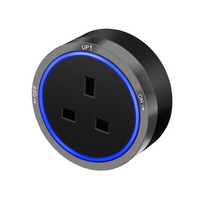 Nuevo Enchufe de Corriente <span class=keywords><strong>Eurob</strong></span>, Enchufe Adaptador Estándar Británico Extraíble Inalámbrico con Luz LED Azul - Product Image 2