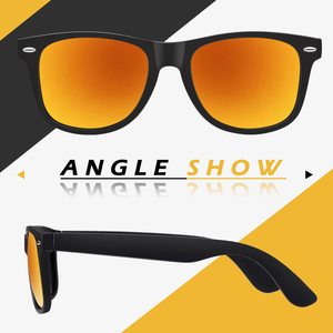 Lunettes de soleil polarisées pour hommes, lunettes de soleil de conduite, style rétro des années 80, design carré - Product Image 2