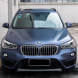 Adesivo per carrozzeria autoadesivo in metallo elettrico-ottico opaco blu notte antigraffio pellicola avvolgente in vinile - Product Image 2