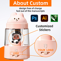 Taille-crayon électronique entièrement automatique Zongmao en forme d'animal mignon, 3 vitesses réglables, tambour en ABS+PP, pour étudiants et écoles
