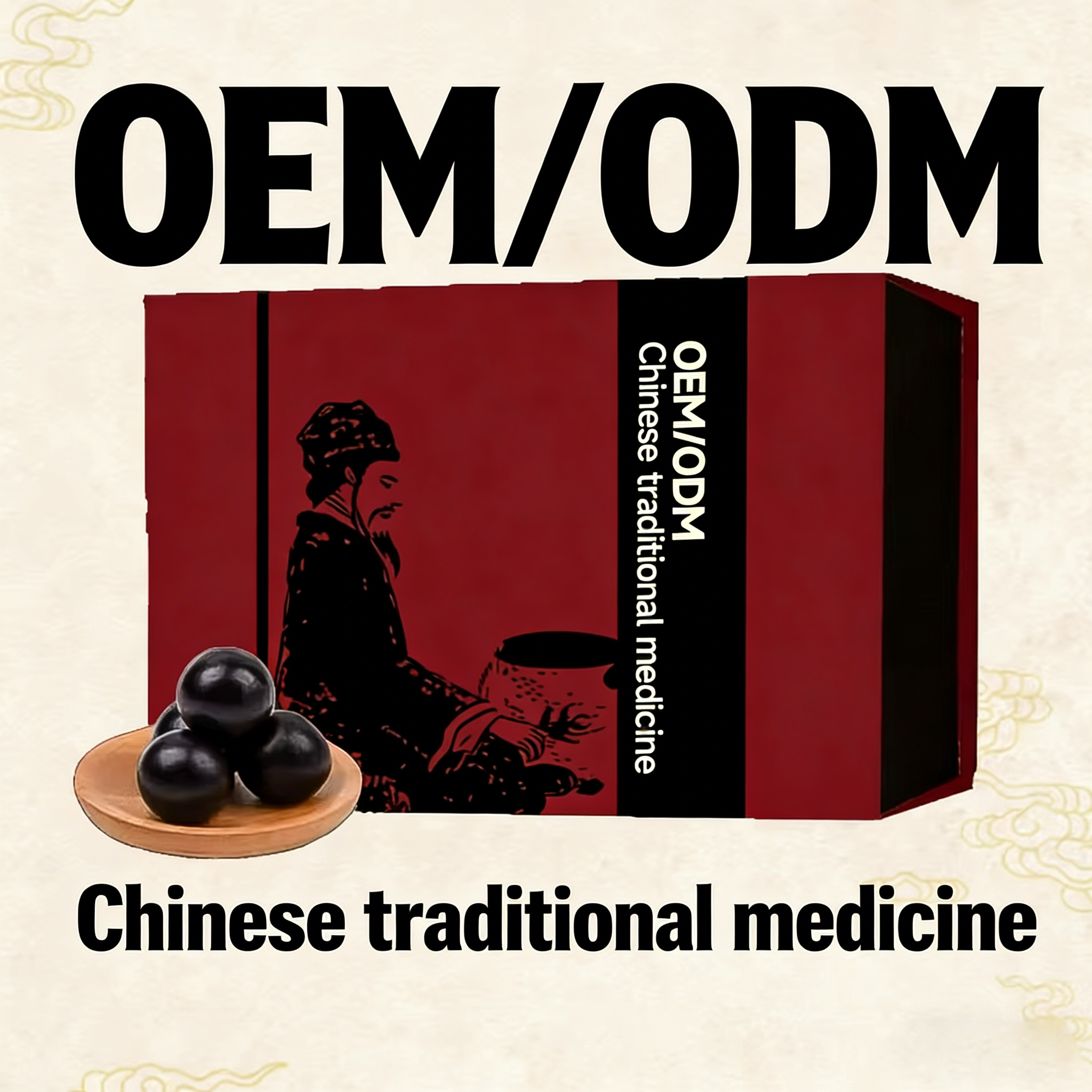 OEM/ODM Ginseng & Deer Antler Extract Herbal Pills 9g/Tablet | Natural Energy Booster Vitality Support Health Supplement