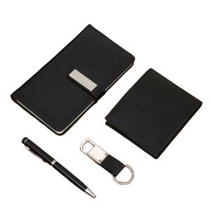 Set de Regalo Ejecutivo de Cuero PU Premium, Cuaderno con Impresión Digital Personalizada, Bolígrafo y Llavero - Artículos Promocionales Corporativos - Product Image 3