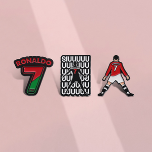 Broche Creativo <span class=keywords><strong>de</strong></span> Jugador <span class=keywords><strong>de</strong></span> Fútbol <span class=keywords><strong>de</strong></span> <span class=keywords><strong>Portugal</strong></span>, Pin <span class=keywords><strong>de</strong></span> Solapa <span class=keywords><strong>de</strong></span> Esmalte <span class=keywords><strong>de</strong></span> Lujo con Imperdible, Número Personalizado 7, Insignia <span class=keywords><strong>de</strong></span> Recuerdo <span class=keywords><strong>de</strong></span> Fútbol <span class=keywords><strong>de</strong></span> Ronaldo - Product Image 2