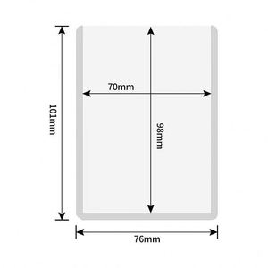 Protectores Rígidos de PVC Extra Grueso de 35 Pt, Impresos con Láser, Sin Cierre, Tamaño Personalizado, para Tarjetas Coleccionables - Product Image 2