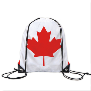 Custom Logo Drawstring Sportpacks Color Print Advertising Storage Bag Drawstring Wholesale Pocket Canada Student Shoulder Pack