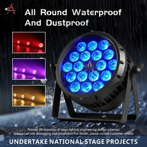 Lámpara LED para Parapetto L18 IP, Luces Par para Exteriores, Control DMX512, Clasificación IP65, para Iluminación de Escenarios de Discotecas, Espectáculos de Comedia en Vivo - Product Image 5