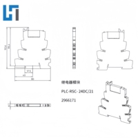 Módulo de controlador de programación Plc de relé 2966171, 24/21, 24V, originales, controlador de automatización Industrial, almacén