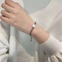 KESHI Natural AAAA Grade Baroque Freshwater Pearl Charm Bracelet 18K Gold/Platinum/Black Rhodium Plating Luxury Horseshoe Design