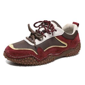 Chaussures décontractées d'extérieur pour hommes et femmes, taille 46, best-seller, adaptées à l'automne et à l'hiver, avec maille respirante et cuir véritable - Product Image 6