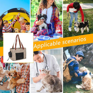 Factory Dog Carrier Bag Cat Puppy Pet Travel Carrier Bag Tote Shoulder Portable Pet Carrier Breathable Small Dog Carrier Bag - Product Image 5
