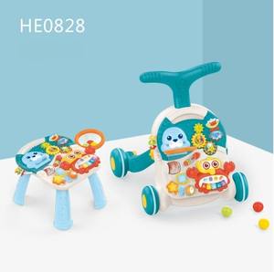 Girello 2 in 1 per Neonati e Bambini che Imparano a Camminare, Giocattolo Educativo per Sediarsi e Stare in Piedi, per Bambini da 6-12 Mesi - Product Image 2