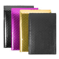 Enveloppes à bulles rembourrées, tailles personnalisées, ondulées, A3, A4, A5, polyblack, 100 pièces, en Stock