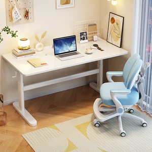 Bureau d'étude pour enfants en bois massif au design moderne Bureau d'ordinateur de bureau simple Chaise adaptée aux <span class=keywords><strong>étudiant</strong></span>s pour le ménage et l'école - Product Image 3