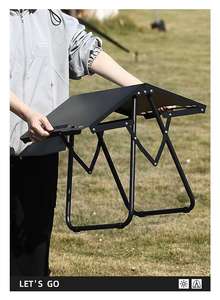 Outdoor Camping Folding <b>Table</b> Quick Opening Lightweight Portable with Easy Set-Up IGT <b>Table</b> Multi-functional <b>Barbecue</b> <b>Table</b> - Product Image 6