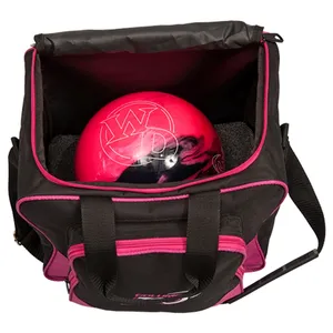 Brunswick Sacs à boules en polyester durables de conception nouvelle pour le bowling, sacs de transport, sac à roulettes plus sac à bowling triple avec compartiment amovible - Product Image 2