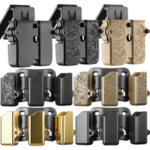Ağır hızlı beraberlik OWB Mag tutucu kılıfı evrensel tabanca taktik kılıf için 17 19 <span class=keywords><strong>1911</strong></span> G19 Beretta toros Sig CZ75 - Product Image 4