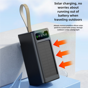 Meilleure vente banque d'énergie <span class=keywords><strong>solaire</strong></span> extérieure 30000mAh 50000mAh 60000mAh <span class=keywords><strong>Chargeur</strong></span> <span class=keywords><strong>solaire</strong></span> portable 5 panneaux Travel - Product Image 3