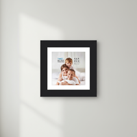Cadre photo en MDF sur mesure, durable, moderne, pour chambre à coucher, décoration, cadre photo en bois, différentes couleurs, minimaliste, salon