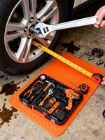 Kit combiné d'outils électriques sans fil à batterie 4-en-1 : Clé à chocs sans balais, Meuleuse d'angle, Perceuse à percussion