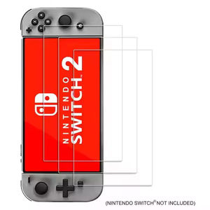 Protection d'écran en verre trempé OEM pour Nintendo Switch 2, anti-rayures, dureté 9H, verre HD transparent, anti-poussière, anti-traces de doigts - Product Image 2