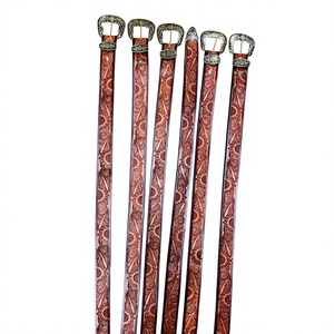 BS INTERNATIONAL European Style Genuine Leather <b>Belts</b> Solid Pattern Steel Pin Buckle Casual <b>Vintage</b> Handmade Heavy Duty - Product Image 4