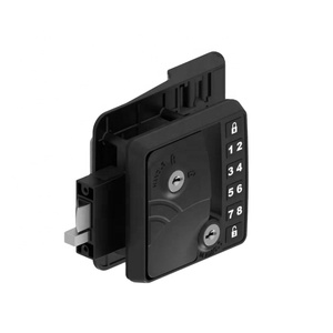 กุญแจล็อคประตูรถบ้านขนาดเล็กแบบไร้กุญแจพร้อมปุ่มกดสำหรับรถบ้าน/รถพ่วง 5 ล้อ อุปกรณ์เสริมสำหรับล็อคประตูรถบ้านแบบไร้กุญแจขนาดกะทัดรัด - Product Image 1