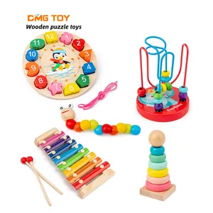 Fabriek Acht Toon Spelen Qin Klok Kralen Regenboog Bouwstenen Vroege Educatie Baby Bouwstenen Kinderen Puzzel Speelgoed Set