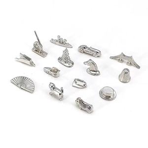Piezas de juego Monopoli de fichas de metal personalizadas, fabricación de casas y hoteles de plástico de alta calidad - Product Image 4