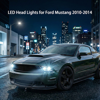 Luces eadlight de tipo ynamic para coche, accesorios de iluminación para coche, 2010-2014