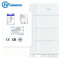 Système de climatisation multi-zones à pompe à chaleur à inverter DC complet Hongtai T3 52 ° Unité extérieure VRF C R32 8-134HP pour bâtiment commercial HVAC