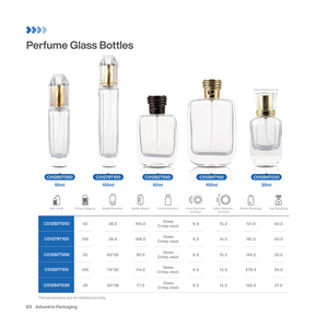 Juego de Botellas de <span class=keywords><strong>Perfume</strong></span> de Vidrio Cuadradas Negras Vacías de 50 ml, de Lujo y a Buen Precio, para <span class=keywords><strong>Hombre</strong></span> - Product Image 6