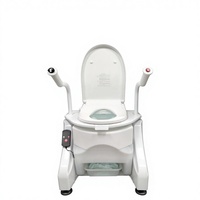 Chaise de transfert pour patient, toilette médicale Ukom UC-TL-18-A8 (69x64x63 cm)