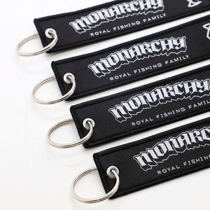 Etiqueta de Llave Tejida con Logotipo Personalizado, Estilo Gótico, para la Comunidad de Pescadores, Recuerdos Familiares, Llaveros Personalizados - Product Image 2