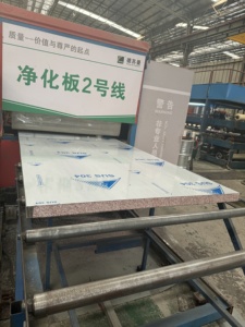 Panneaux sandwich <span class=keywords><strong>en</strong></span> polystyrène ignifuge et isolant pour la construction de murs d'usines de purification - Product Image 2