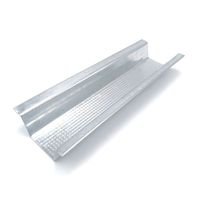 Chine pas cher prix acier quille cloison sèche plafond résilient canal chapeau fourrure canal costume pour RSIC-1 isolation phonique Clips