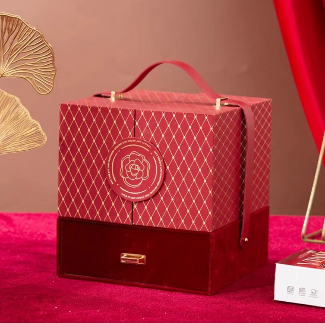 07 doppia porta con cassetto rosso