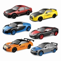 KSF Popular 1:24 Mini RC Drift Car 4WD Coche de juguete Control remoto Cable USB incluido Modelo de simulación Radio Control Juguetes para niños